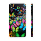 Neon Butterfly Congregation. NEON Butterflies Tough Phone Case