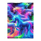 Paolo Nasini - NEON Unicorns Microfiber Duvet Cover