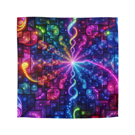Gennaro di Bellini - Trippy Infinty Patterns Microfiber Duvet Cover