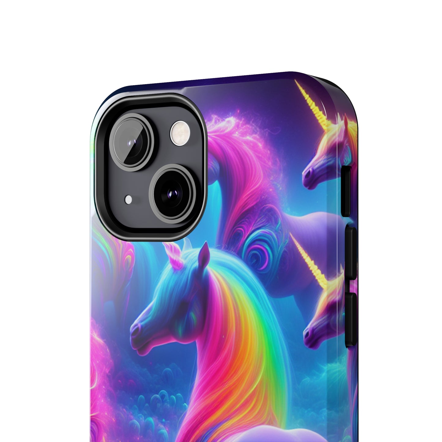 "Dreamworld Enchantment" NEON Unicorns Tough Phone Case