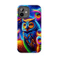 Neon Night Owls. NEON Owls Tough Phone Case
