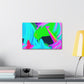 Neon Magical Joyride NEON Unicorns Art Canvas
