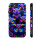 Neon Owl Congregation. NEON Owls Tough Phone Case