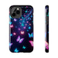 'The Illuminated Flutterflies' NEON Butterflies Tough Phone Case