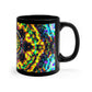 Neon Infinity Vortex Trippy Infninty Patterns 11oz Black Mug