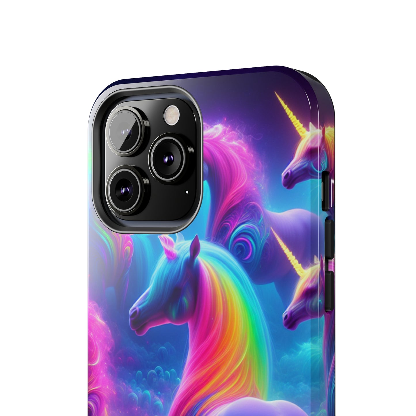 "Dreamworld Enchantment" NEON Unicorns Tough Phone Case