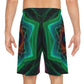 Gianni di Firenze. - Trippy Infinity Patterns Rave Shorts