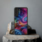 Neon Dreamscapes Infinity Patterns Art Polycarbonate Phone Case