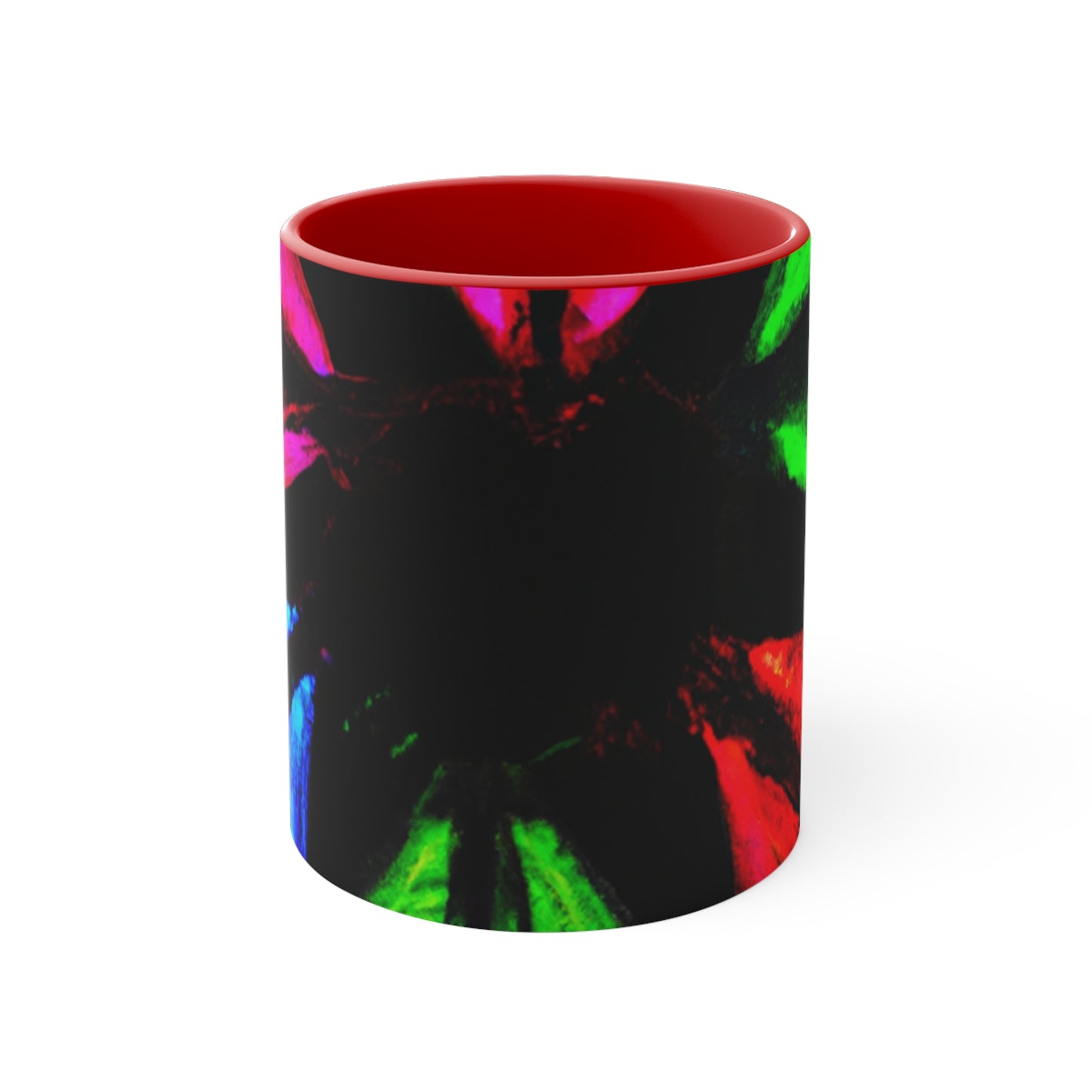 Neon Butterfly Splash. Butterflies 11oz Mug