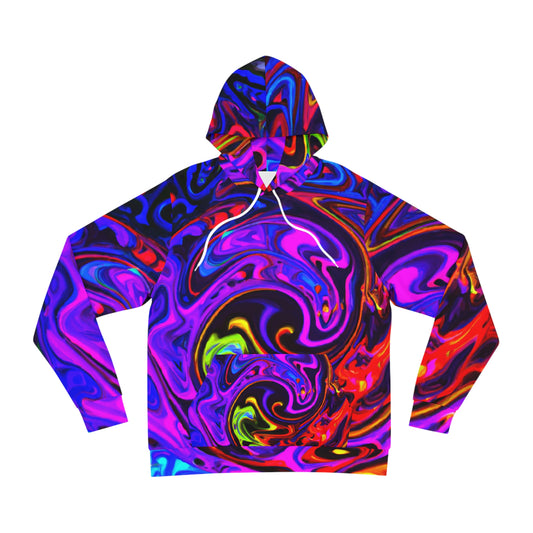1. Cosmic Chaos of Color. -Trippy Infinity Patterns AOP Hoodie