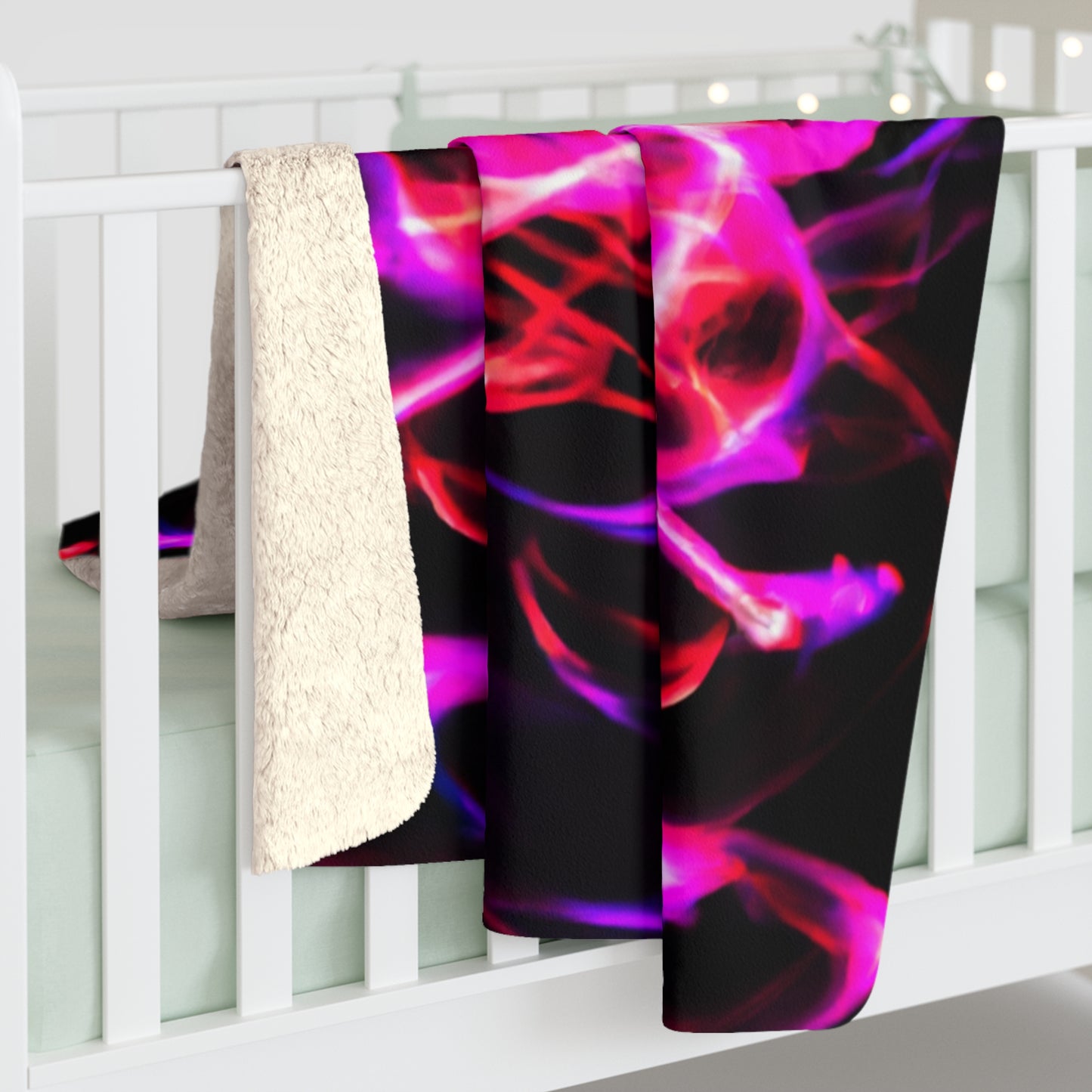 Hans van Heyde - Trippy Infinity Patterns Sherpa Blanket