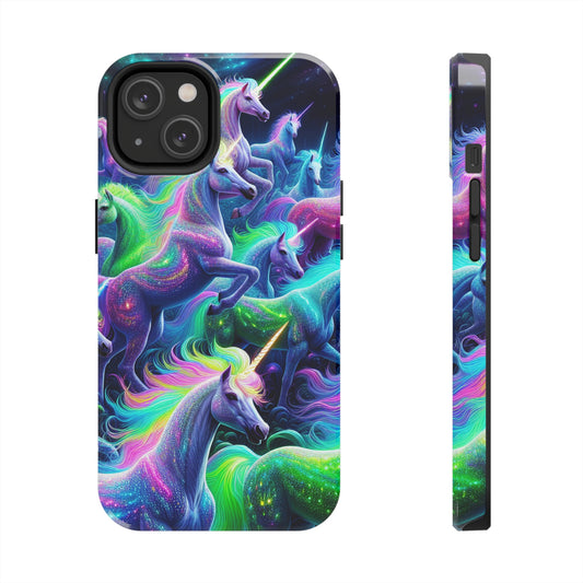 Neon Raindance Unicorns NEON Unicorns Tough Phone Case