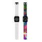 "Neon Technospark Reflection" - Trippy Infinity Patterns Iwatch Band