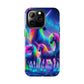 Vibrant's Mystic Muster NEON Unicorns Tough Phone Case