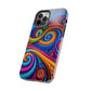 Neon Infinity Illusionz. Trippy Infinity Patterns Tough Phone Case