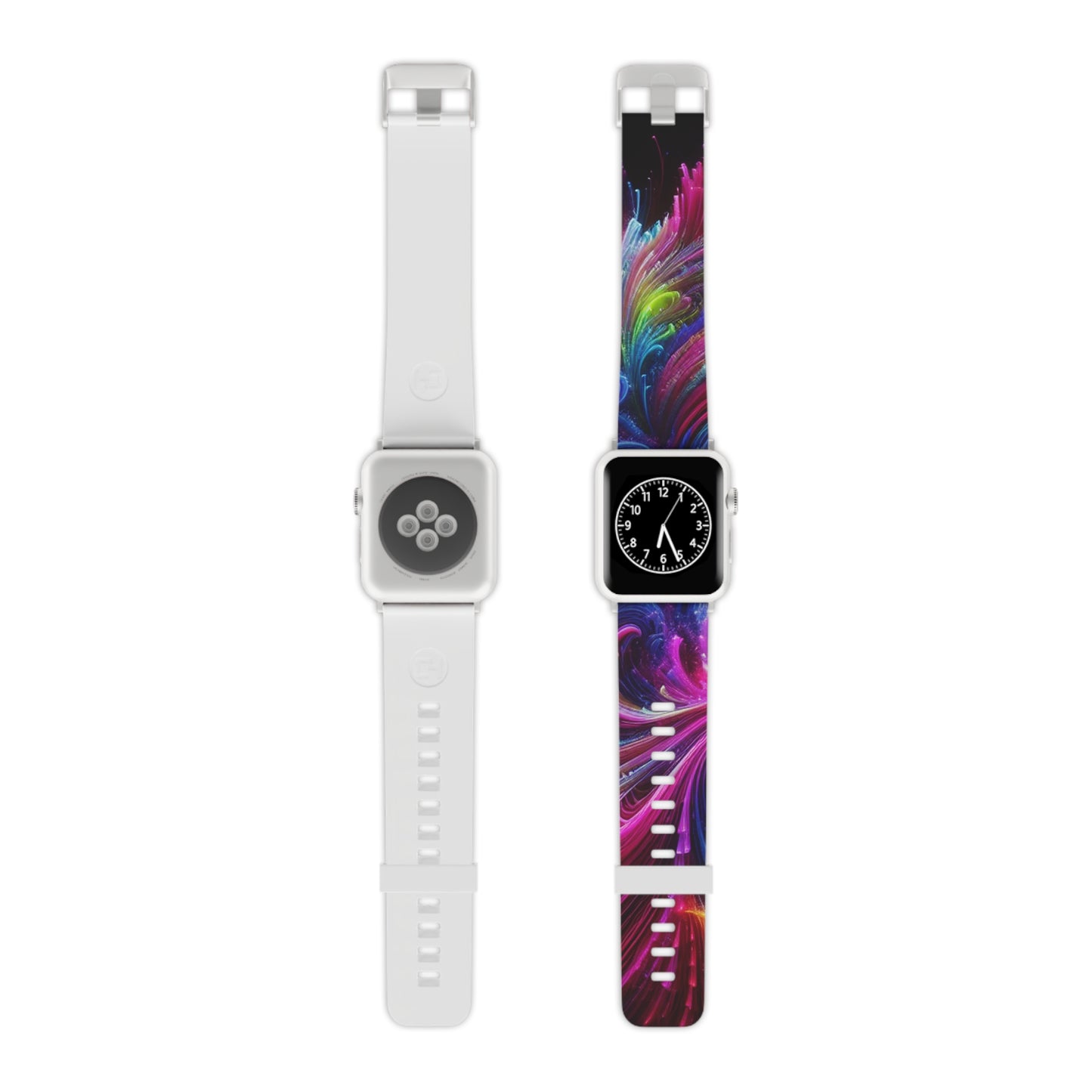 , and robots

"E-Robotic Vibescapes" - Trippy Infinity Patterns Iwatch Band