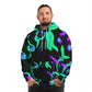 'Neon Unicorn Rainbow Dream.' - Unicorns AOP Hoodie