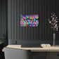 "Rainbow Fantasia" NEON Unocrons Art 1/4" Glossy Acrylic Art
