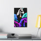 "Neon Harmony" NEON Unicorns Art Canvas