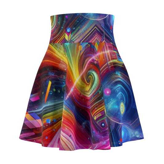 Giovanni da Mantova. - Trippy Infity Patterns Woman's Skater Skirt