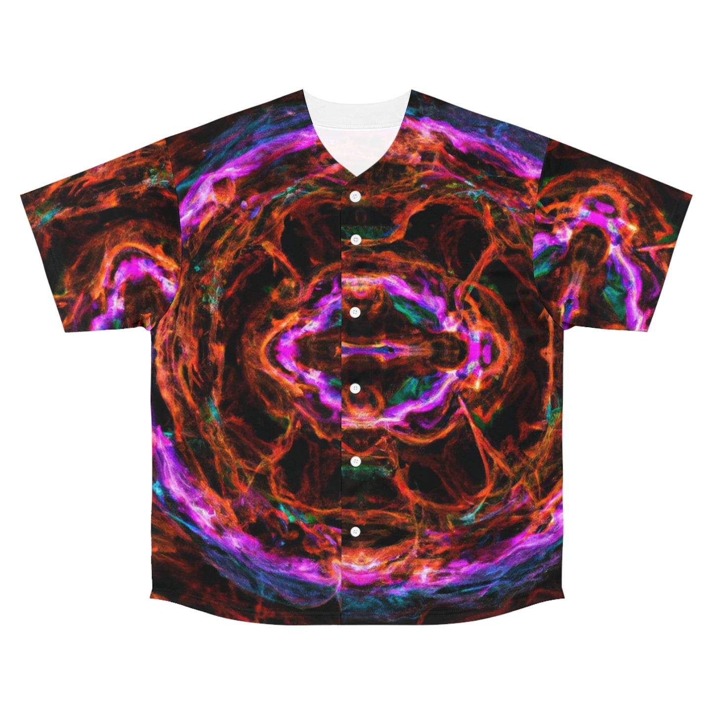 Vortex of Vibrance. Trippy Infinity Patterns Mens Jersey