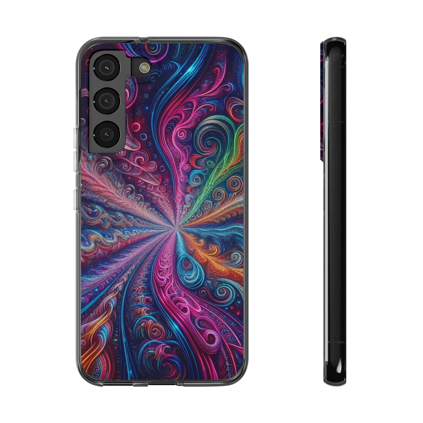 "Infinite Electrify" Infinity Patterns Art Polycarbonate Phone Case
