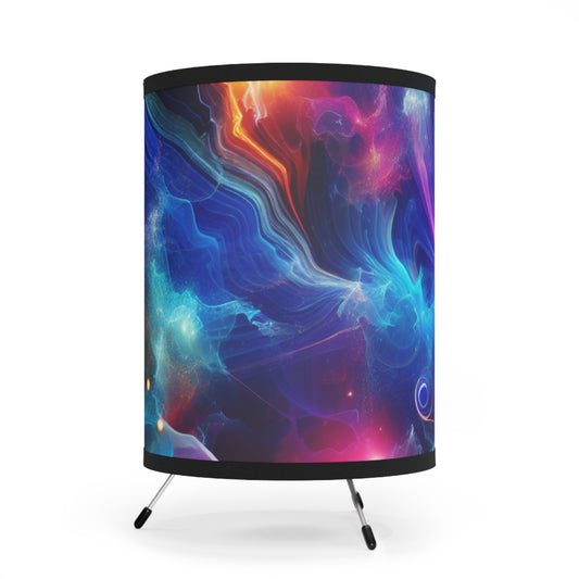 Matteo da Bologna - Trippy Infity Patterns Art Tripod Lamp