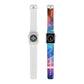 Neon Visionscapes - Trippy Infinity Patterns Iwatch Band