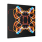 Psychedelic Infinity Orbitals. Trippy Infinity Patterns Art Canvas