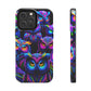 Neon Owl Congregation. NEON Owls Tough Phone Case