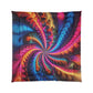 Cosmic Vibrazionz. Trippy Infinity Patterns Comforter Blanket