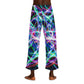TDB Cosmic Cyclone Spirals Trippy Infinity Patterns Mens Pajama Pants