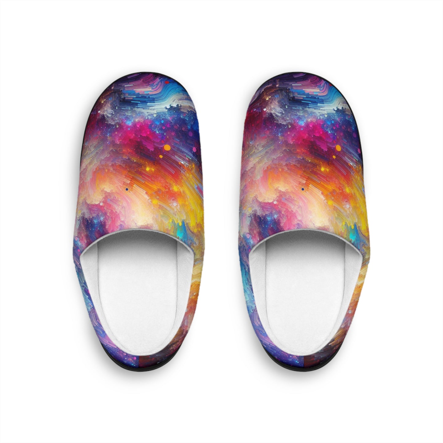 Giorgio da Brescia - Trippy Infity Patterns Men's Indoor Slippers