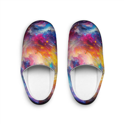 Giorgio da Brescia - Trippy Infity Patterns Men's Indoor Slippers