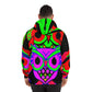 "Electric Aviary" - NEON Owls AOP Hoodie
