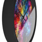 Hortensia da Verona - Trippy Infinity Patterns Wall Clock