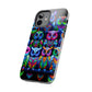 Neon Nocturnal Spectacle. NEON Owls Tough Phone Case