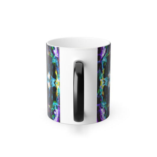 Lorenzo Villareale Trippy Infinity Patterns  11oz Color Morphing Mug