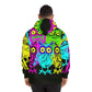 Neon Night Owls. - NEON Owls AOP Hoodie