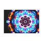 Vivid Vortex Immersion Trippy Infinity Patterns Art Canvas