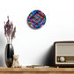 VibranInfiniteCanvas Infinity Patterns Art Acrylic Clock