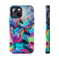 "Neon Fantasy" NEON Unicorns Tough Phone Case
