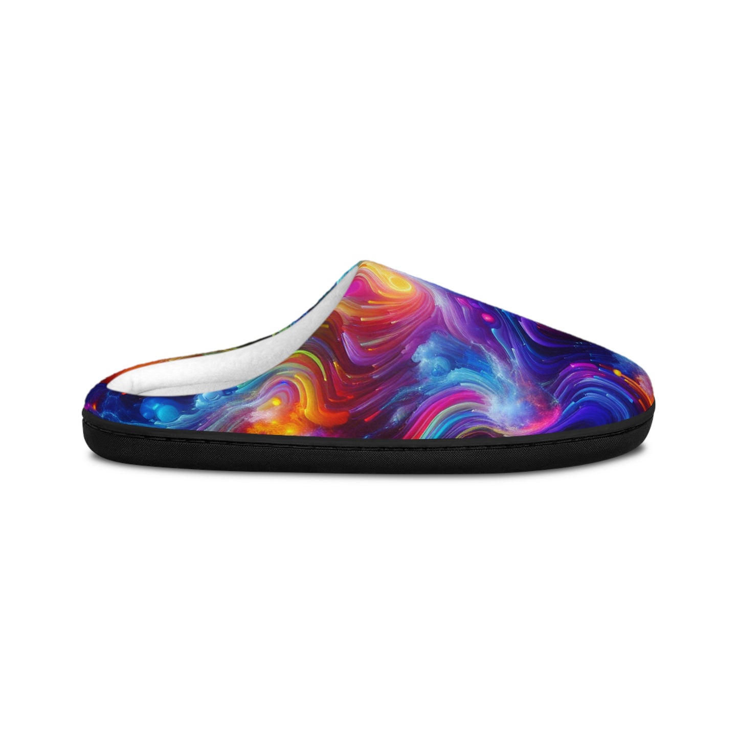 Giovanni Vermezzio - Trippy Infity Patterns Men's Indoor Slippers