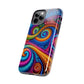 Neon Infinity Illusionz. Trippy Infinity Patterns Tough Phone Case