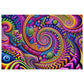 VibNeoInfInf - Neon Trippy Infinity Patterns Puzzle 30, 110, 252, and 1000 Pieces