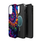 Twilight Infinyscape Neon Trippy Infinity Patterns Premium Art Magsafe Magnet Tough IPhone 13 14 15 Pro Plus Max and Mini in Matte and Glossy Phone cases