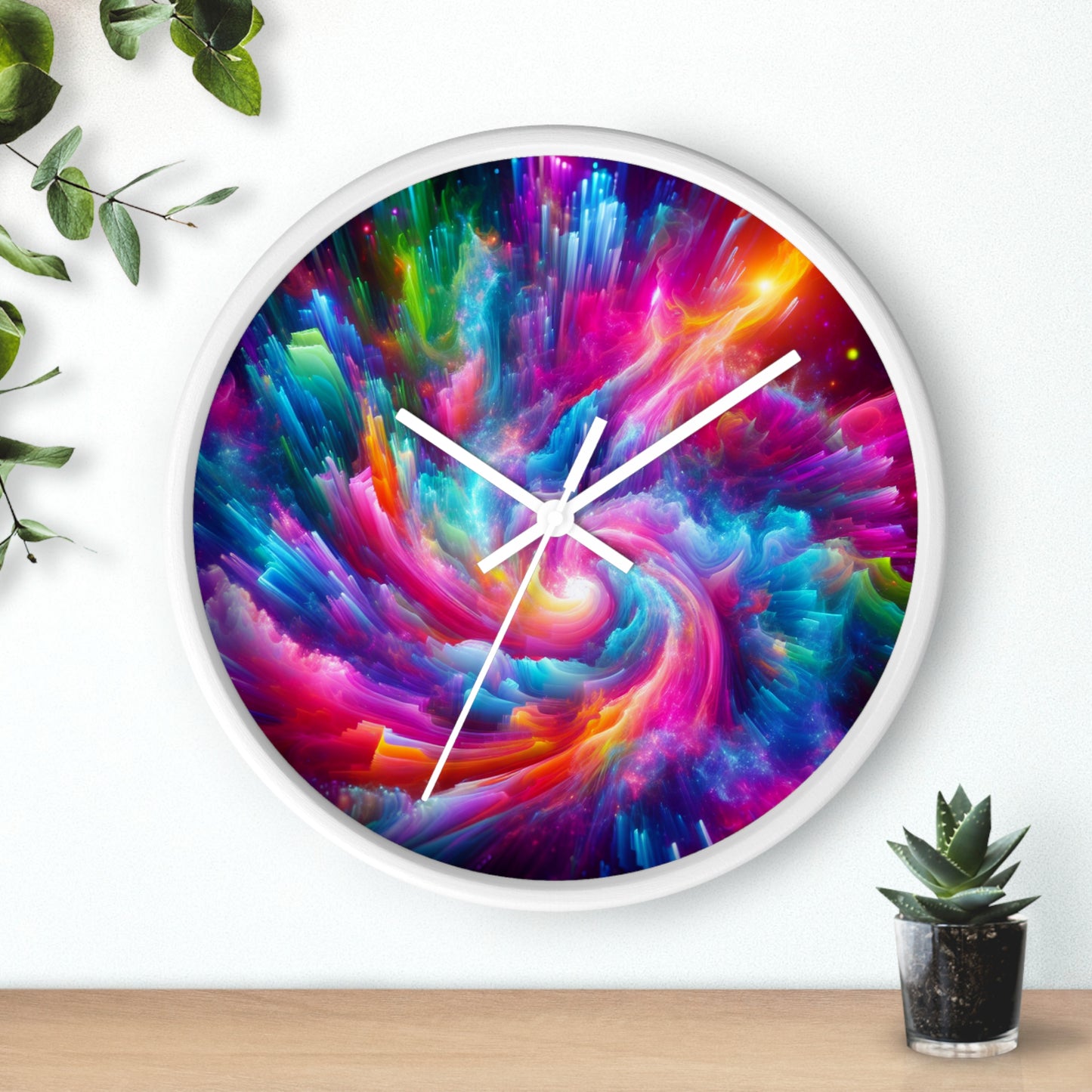 Ercole di Chiaravalle - Trippy Infinity Patterns Wall Clock