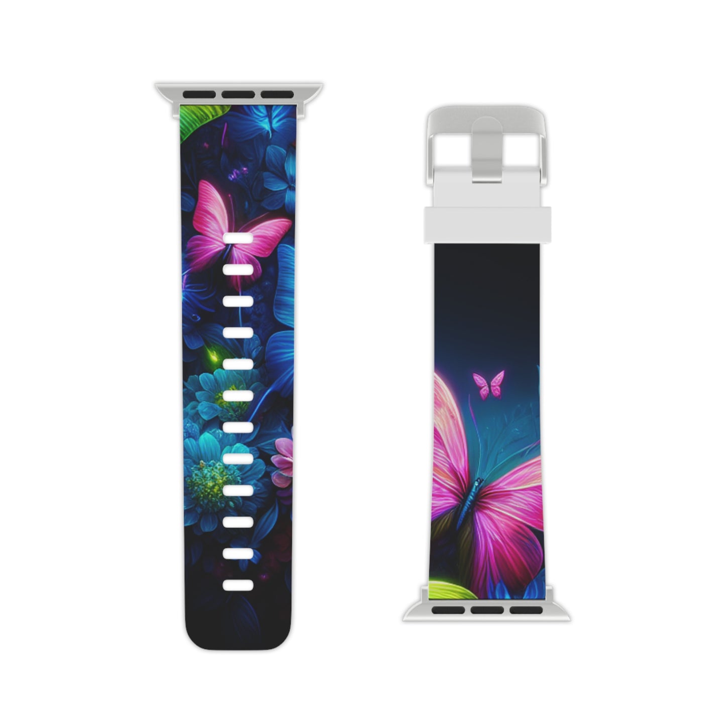 "Neon Dreams" - NEON Butterflies Iwatch Band