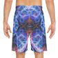 Ludwig von Schmidt - Trippy Infinity Patterns Rave Shorts