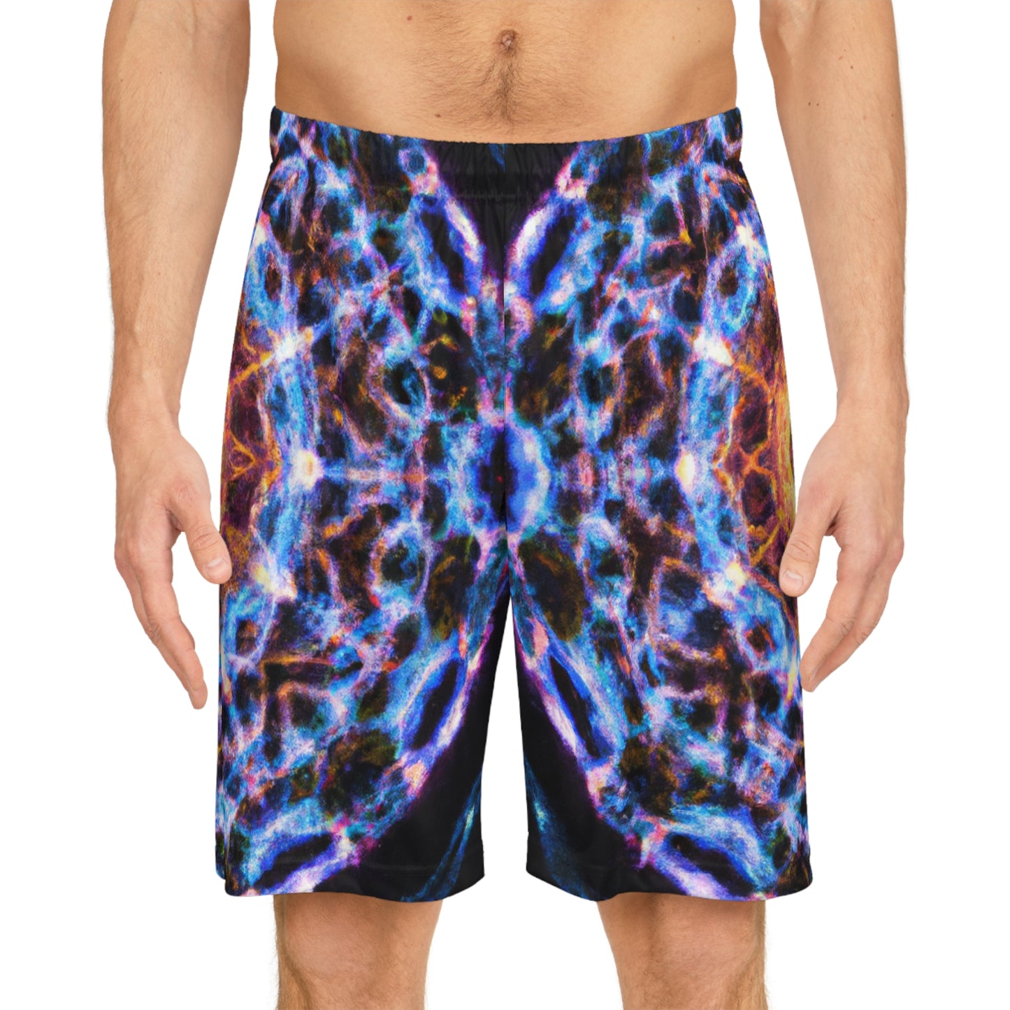 Giorgio da Venezia - Trippy Infinity Patterns Rave Shorts